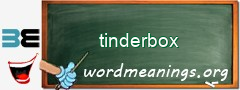 WordMeaning blackboard for tinderbox